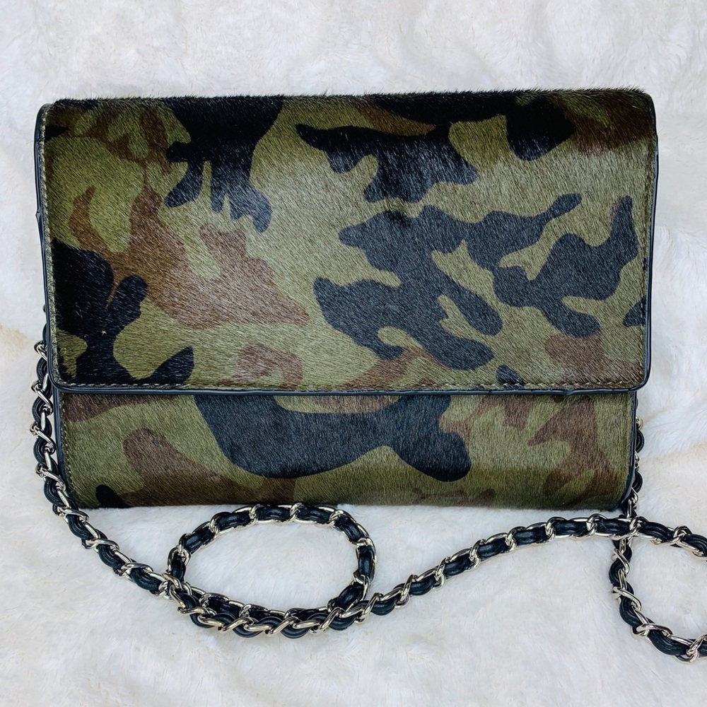 Cowhide Camouflage CrossBody